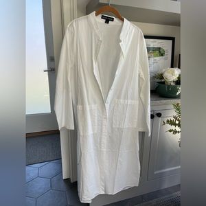 Eileen Fisher Ivory Swim Coverup